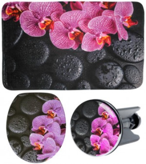 WCShop24 3-teiliges Badezimmer Set Madeira