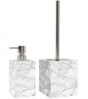 WCShop24 Badezimmer Set Marmor