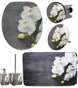WCShop24 6-teiliges Badezimmer Set Pretty
