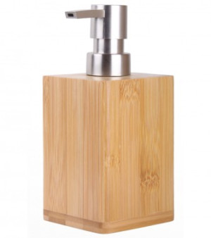 WCShop24 Seifenspender Bambus