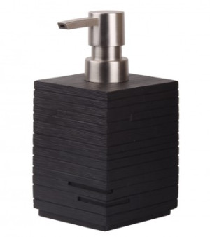 WCShop24 Seifenspender Calero Schwarz