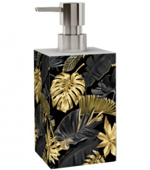 WCShop24 Seifenspender Golden Leaves