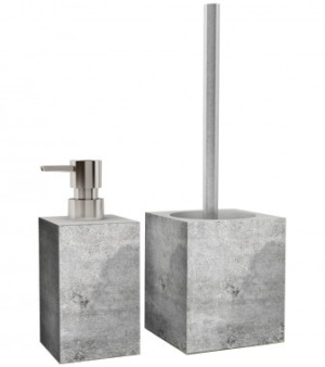 WCShop24 Badezimmer Set Beton