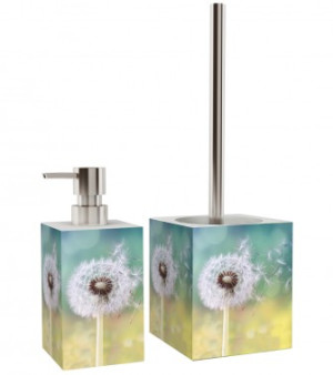 WCShop24 Badezimmer Set Pusteblume