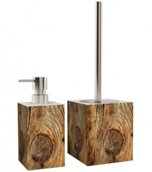WCShop24 Badezimmer Set Rustikal 2
