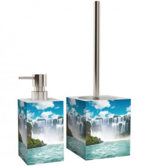 WCShop24 Badezimmer Set Wasserfall