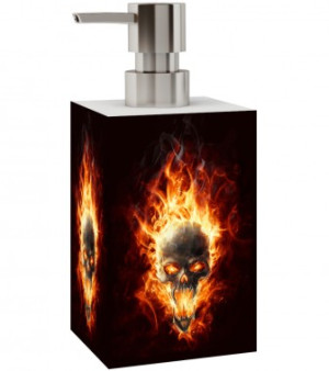 WCShop24 Seifenspender Totenkopf