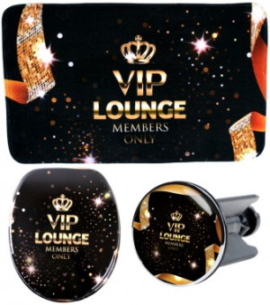 WCShop24 3-teiliges Badezimmer Set VIP-Lounge