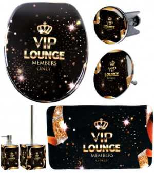WCShop24 6-teiliges Badezimmer Set VIP Lounge