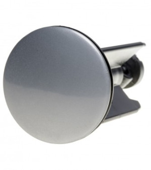 WCShop24 Waschbeckenstöpsel Grau