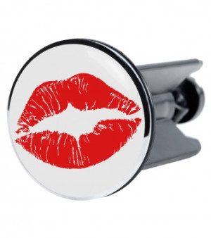 WCShop24 Waschbeckenstöpsel Kiss
