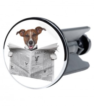 WCShop24 Waschbeckenstöpsel Newspaper