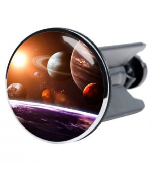 WCShop24 Waschbeckenstöpsel Planeten
