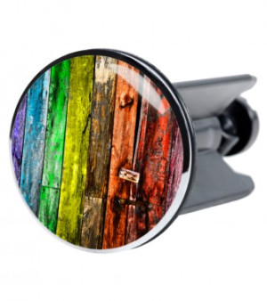 WCShop24 Waschbeckenstöpsel Rainbow