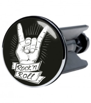WCShop24 Waschbeckenstöpsel Rock ’n’ Roll