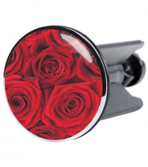 WCShop24 Waschbeckenstöpsel Rosen