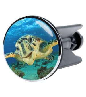 WCShop24 Waschbeckenstöpsel Schildkröte