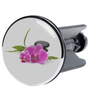 WCShop24 Waschbeckenstöpsel Wellness