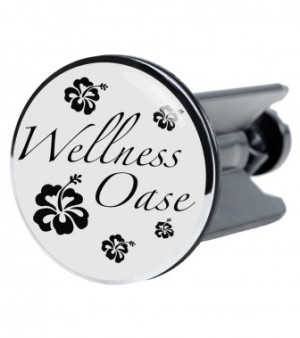 WCShop24 Waschbeckenstöpsel Wellness Oase
