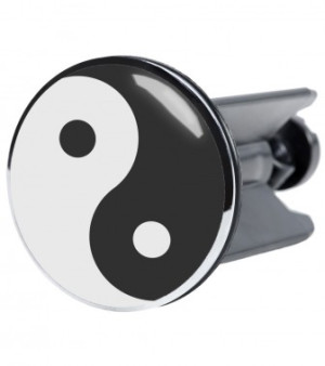 WCShop24 Waschbeckenstöpsel Yin Yang