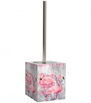 WCShop24 WC-Bürste Flamingo