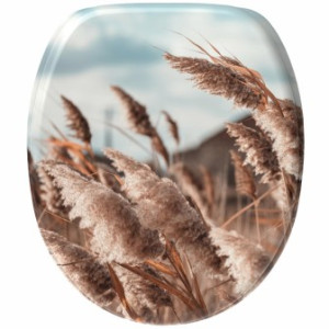 WCShop24 WC-Sitz mit Absenkautomatik Boho - Premium Toilettendeckel direkt vom Hersteller