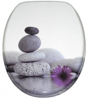 WCShop24 WC-Sitz Energy Stones - Premium Toilettendeckel direkt vom Hersteller