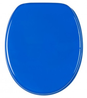 WCShop24 WC-Sitz mit Absenkautomatik Blau - Premium Toilettendeckel direkt vom Hersteller