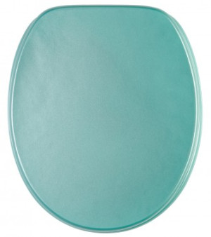 WCShop24 WC-Sitz Glitzer Türkis - Premium Toilettendeckel direkt vom Hersteller