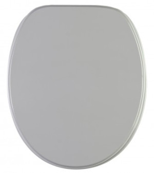 WCShop24 WC-Sitz Manhattan Grau - Premium Toilettendeckel direkt vom Hersteller