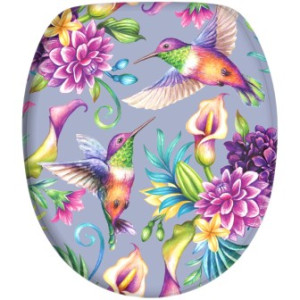 WCShop24 WC-Sitz Kolibri - Premium Toilettendeckel direkt vom Hersteller