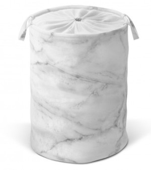 WCShop24 Wäschekorb Marmor