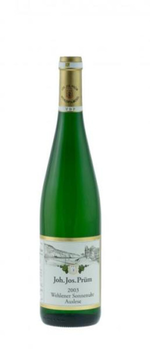 Joh. Jos. Prüm - Wehlener Sonnenuhr Riesling Auslese GK - 2003 - (0.75l)