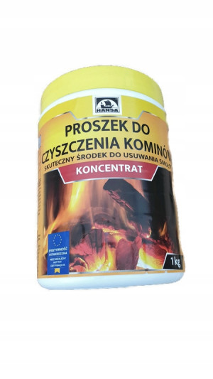 PROSZEK DO KOMINA DO USUWANIA SMOŁY 1 KG MIARKA