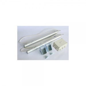 LAMILUX Tandem-Set, E-Motor 230V Typ Jo65, 500mm, für Lichtkuppel F100