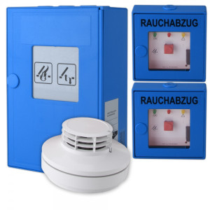 RWA-Treppenhaus-Set Kingspan STG RWA-Zentrale TRZ Plus inkl. 2 Taster blau, R...
