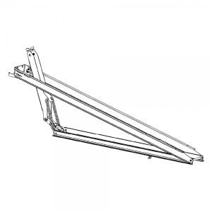LAMILUX Traverse Rauchlift BD 250 ohne Antrieb