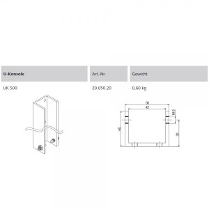 D+H ZA U-Konsole UK 500