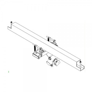 LAMILUX Ersatzteilset für DK CO2-FA/TH auf/zu Mitteltraverse mit TAG RWA auf ...