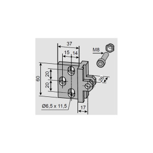 Aumüller Flügelbock F29-3 PROFIL AW RO 50 PLS/PLA NSK