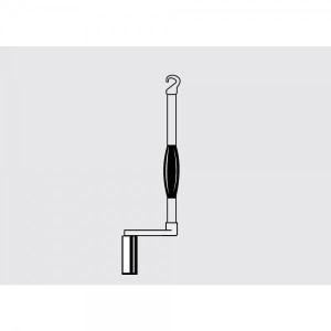 LAMILUX Handkurbelstange ausziehbar 175 cm bis 300 cm