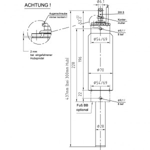 BSC Spindelantrieb JM-BB-500-0160-LS