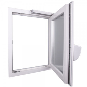Drehfenster-Tandem-Set Aumüller FTA 600 DF 230V incl. Konsole, Verriegelungsa...