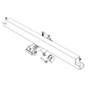 LAMILUX Ersatzteilset DK CO2-FA/TH Mitteltraverse mit TAG RWA nur auf + Lüftu...