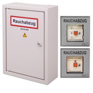 RWA-Treppenhaus-Set BSC RWA-Zentrale 2A inkl. 2 Taster grau