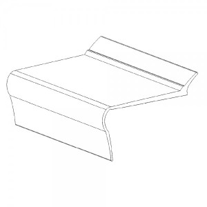 LAMILUX Anschlussdichtung Lichtband 2° [pro lfdm]