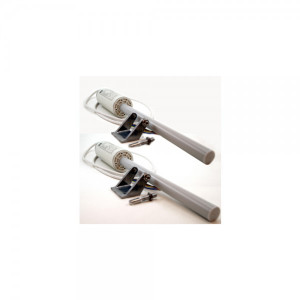LAMILUX Tandem-Set, E-Motor 230V Typ EM rund, 500mm, für Lichtkuppel F100