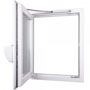 Drehfenster-Set KS4 DrehVolution 230V L 350mm silber incl. Flügelbock, OFV1, ...