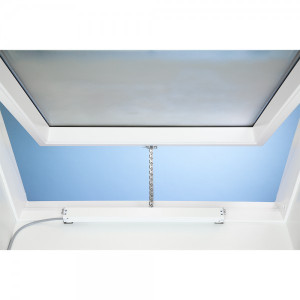 Dachfenster-Set KS2 230V R 300mm silber incl. Konsolen K94, F21