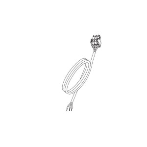 HAUTAU Anschlussleitung 24 V (grau), mit 3 pol. Stecker